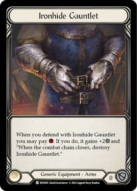 Ironhide Gauntlet [RVD005] [Classic Battles: Rhinar vs Dorinthea] Rainbow Foil