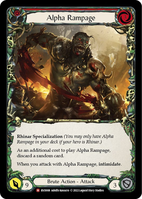 Alpha Rampage [RVD008] [Classic Battles: Rhinar vs Dorinthea]