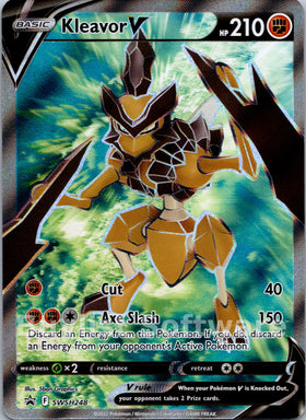 Kleavor V [SWSH248] [Sword & Shield Promo Cards] Holofoil