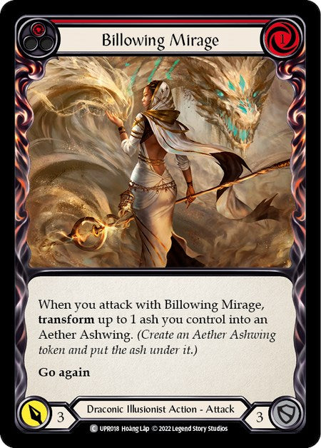 Billowing Mirage (Red) [UPR018] [Uprising]