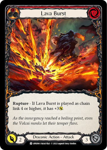 Lava Burst [UPR098] [Uprising] Rainbow Foil