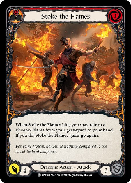 Stoke the Flames [UPR100] [Uprising] Rainbow Foil