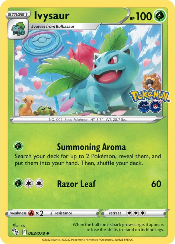 Ivysaur [002/078] [Pokemon GO]