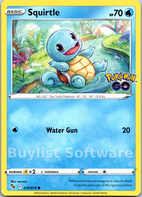 Squirtle [015/078] [Pokemon GO]