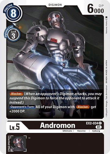 Andromon [EX2-034 C] [Digital Hazard]