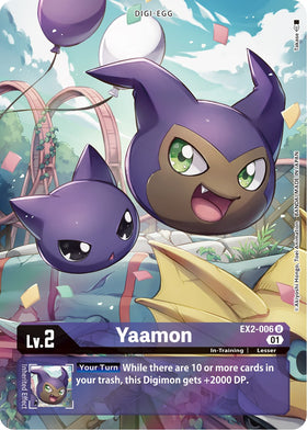 Yaamon (Alternate Art) [EX2-006] [Digital Hazard] Foil