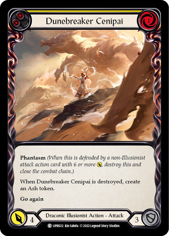 Dunebreaker Cenipai (Yellow) [UPR022] [Uprising] Rainbow Foil