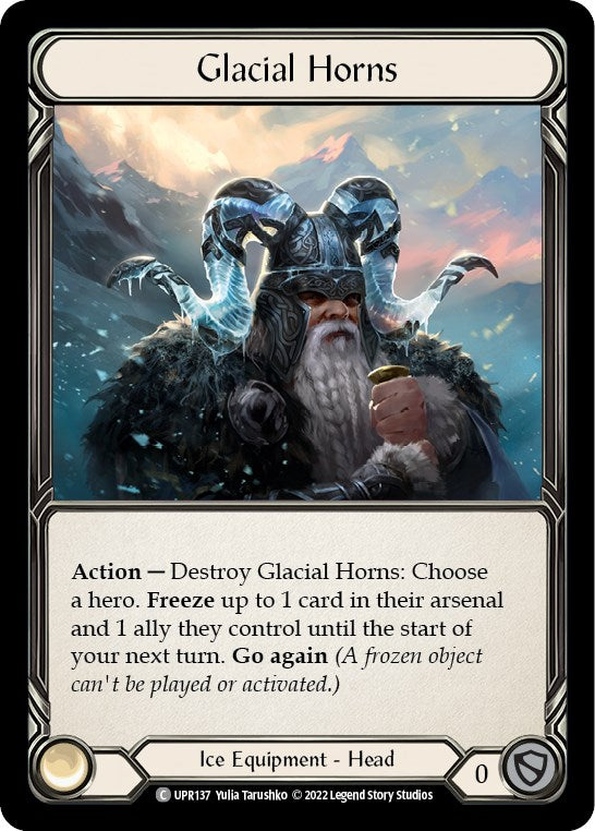 Glacial Horns [UPR137] [Uprising] Rainbow Foil