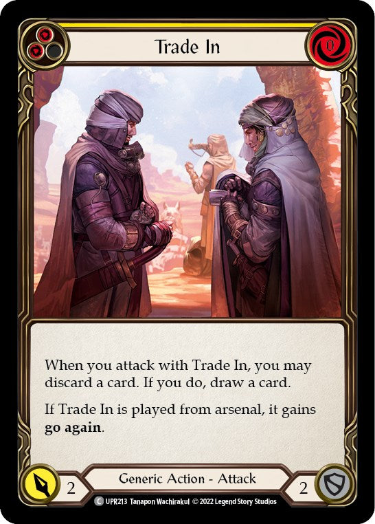 Trade In (Yellow) [UPR213] [Uprising] Rainbow Foil