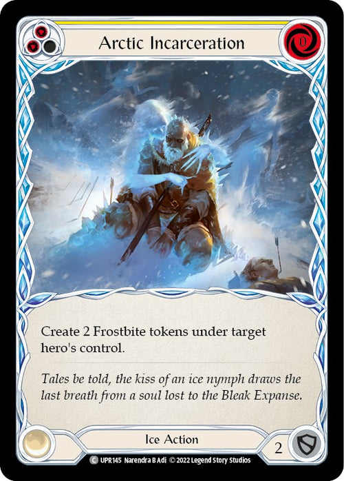 Arctic Incarceration (Yellow) [UPR145] [Uprising] Rainbow Foil