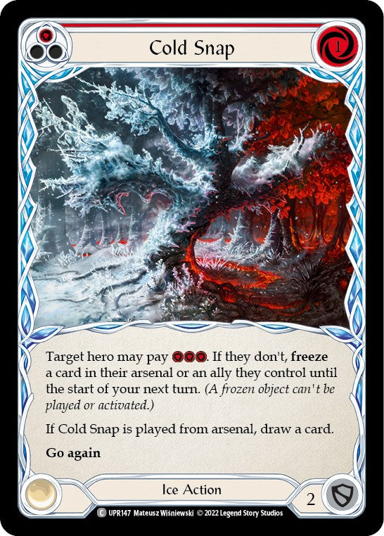 Cold Snap (Red) [UPR147] [Uprising] Rainbow Foil
