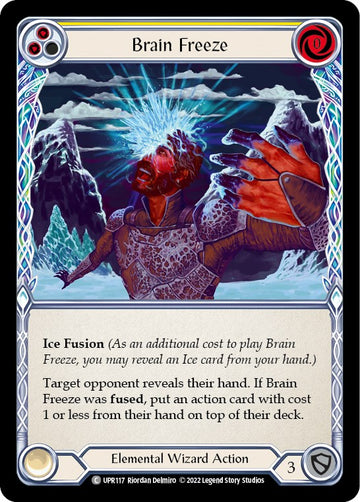 Brain Freeze (Yellow) [UPR117] [Uprising] Rainbow Foil