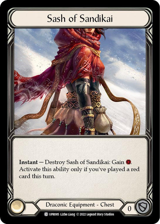 Sash of Sandikai [UPR085] [Uprising] Rainbow Foil