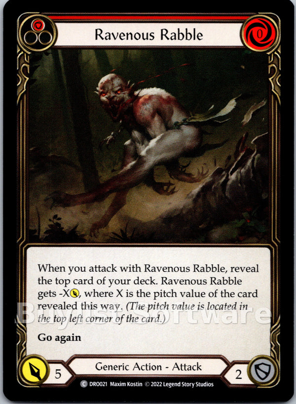 Ravenous Rabble [DRO021] [Blitz Deck: Uprising - Dromai]