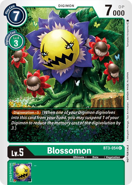 Blossomon (Tamer Party Vol. 5 Promo) [BT3-054] [Release Special Booster 1.0]