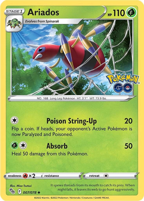 Ariados [007/078] [Pokemon GO]