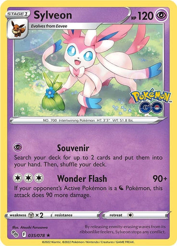 Sylveon [035/078] [Pokemon GO] Holofoil