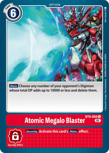 Atomic Megalo Blaster [BT9-094 U] [X Record]