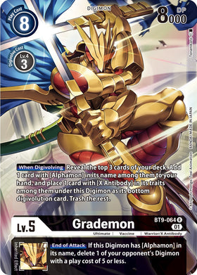 Grademon (Alternate Art) [BT9-064] [X Record] Foil