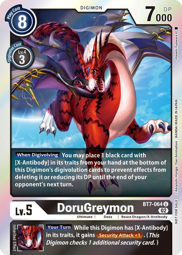 DoruGreymon (Official Tournament Pack Vol. 6) [BT7-064] [Next Adventure] Foil