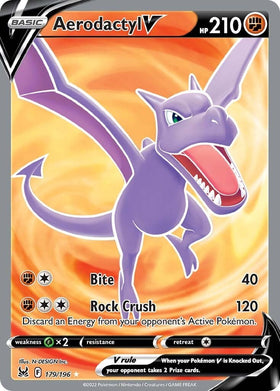Aerodactyl V [179/196] [Lost Origin] Holofoil