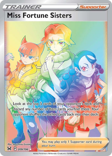 Miss Fortune Sisters [209/196] [Lost Origin] Holofoil