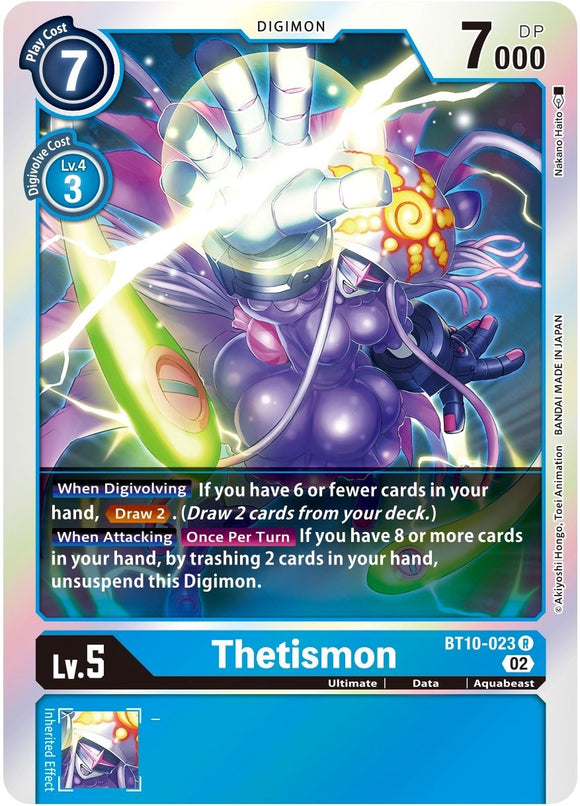 Thetismon [BT10-023] [Xros Encounter] Foil
