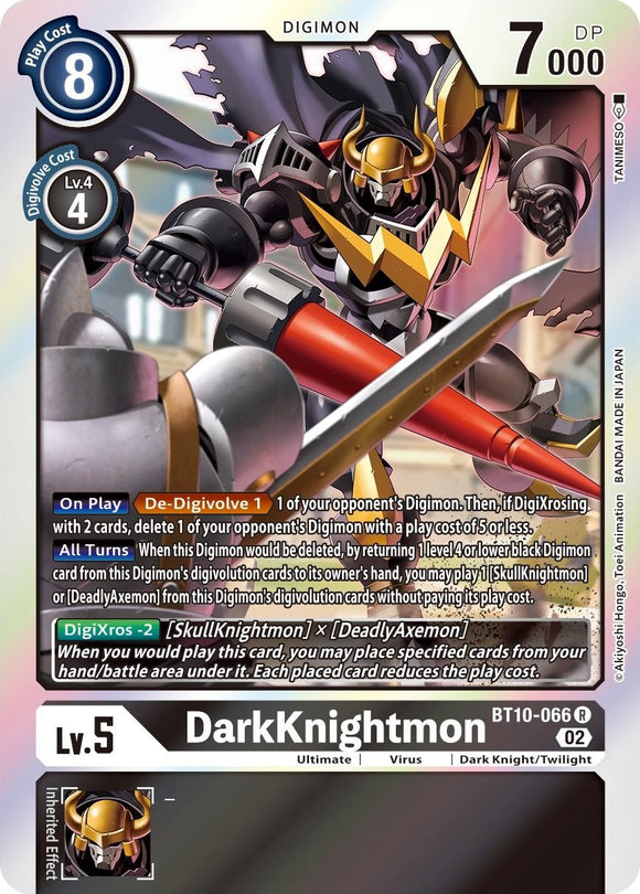DarkKnightmon [BT10-066] [Xros Encounter] Foil