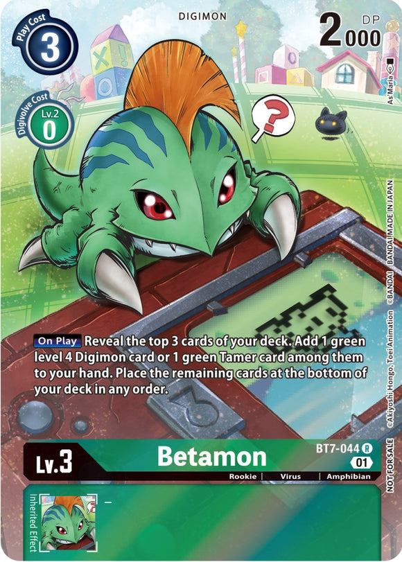 Betamon (25th Special Memorial Pack) [BT7-044] [Next Adventure] Foil