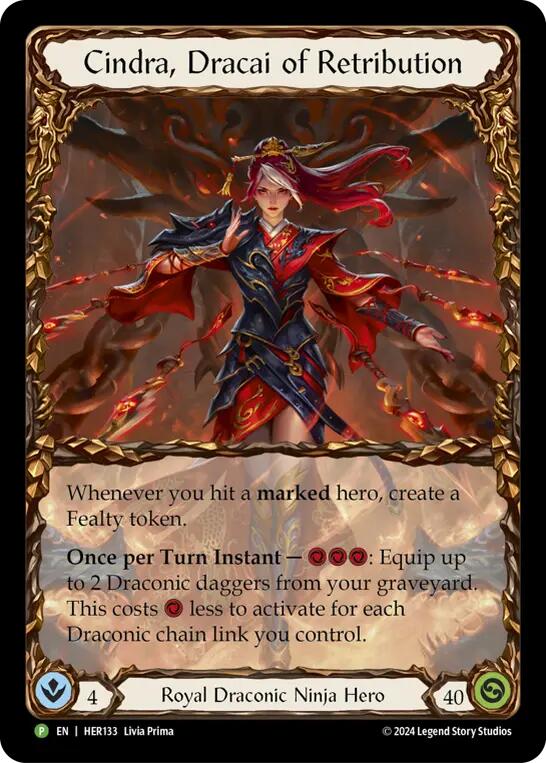 Cindra, Dracai of Retribution