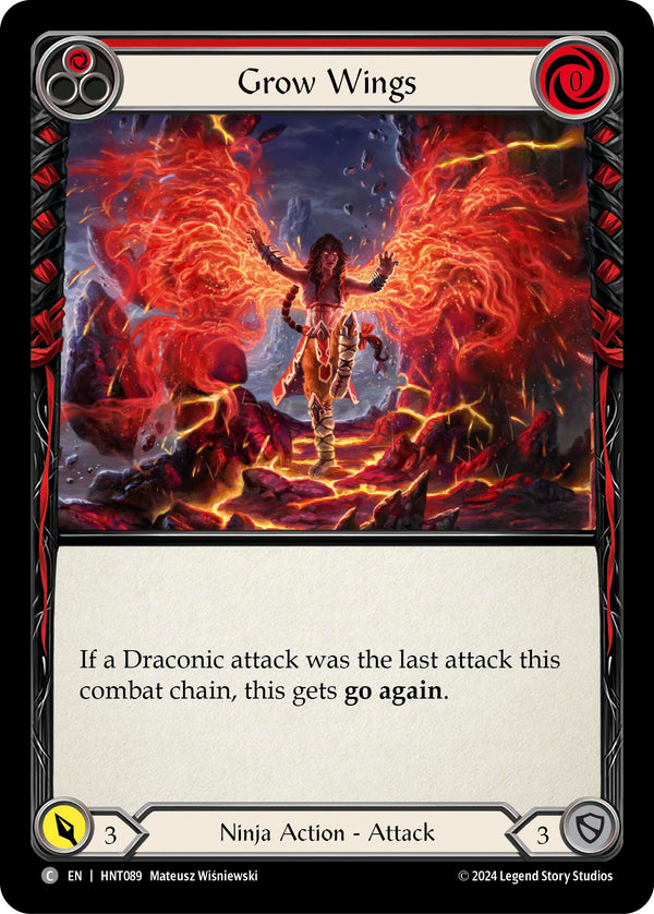 Grow Wings (Red)
