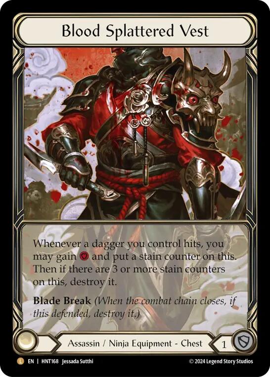 Blood Splattered Vest (Extended Art)