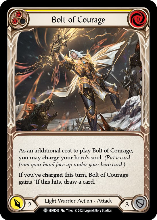 Bolt of Courage (Yellow)