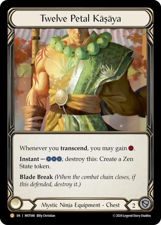 Twelve Petal Kasaya (Extended Art)