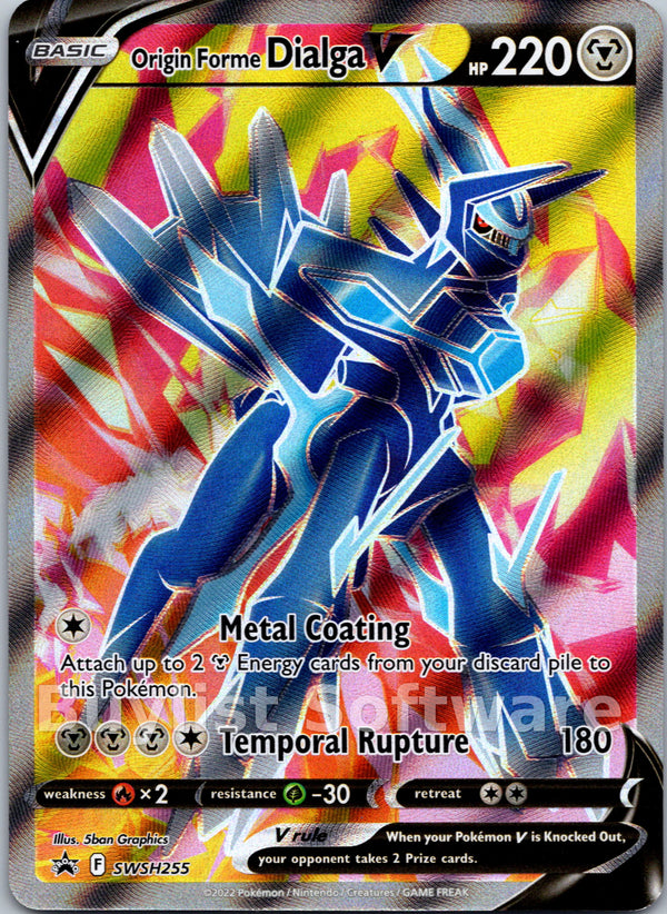 Origin Forme Dialga V [SWSH255] [Sword & Shield Promo Cards] Holofoil