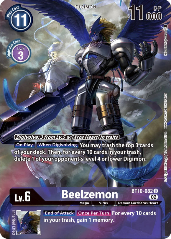 Beelzemon (Alternate Art) [BT10-082 U] [Xros Encounter] Foil