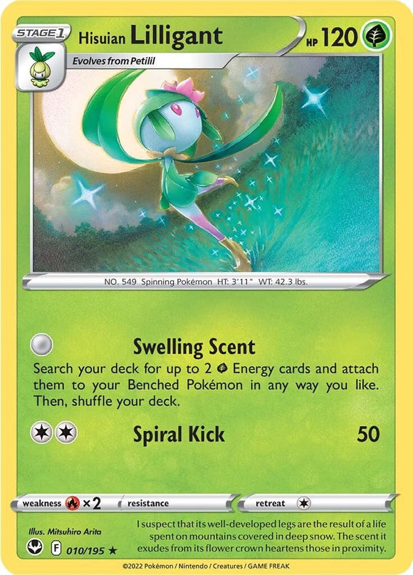 Hisuian Lilligant [010/195] [Silver Tempest]