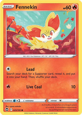 Fennekin [025/195] [Silver Tempest]