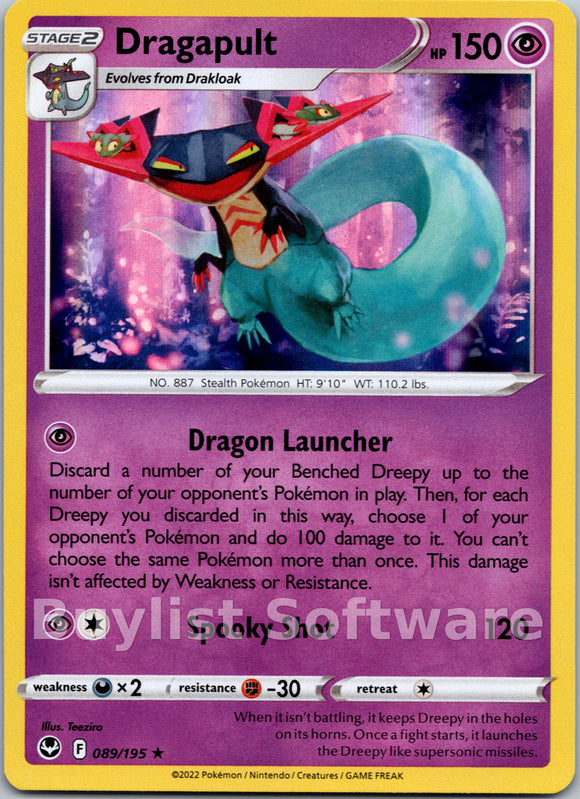 Dragapult [089/195] [Silver Tempest] Holofoil