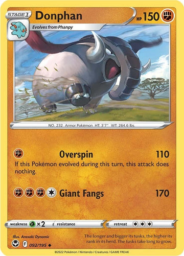 Donphan [092/195] [Silver Tempest]