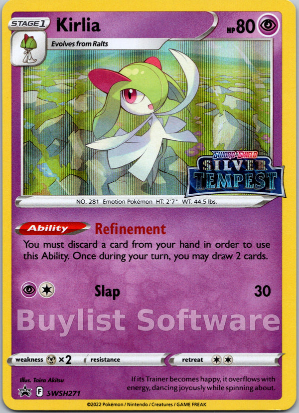 Kirlia (Sword & Shield Promo Cards Stamped) [SWSH271] [Sword & Shield Promo Cards] Holofoil