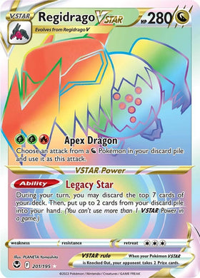 Regidrago VSTAR [201/195] [Silver Tempest] Holofoil