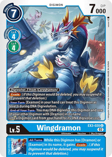 Wingdramon [EX3-020 U] [Draconic Roar]