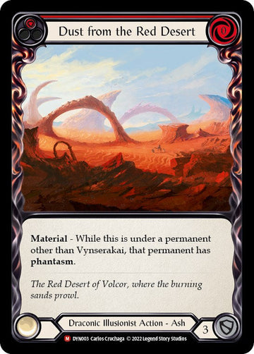Dust from the Red Desert [DYN003] [Dynasty] Rainbow Foil