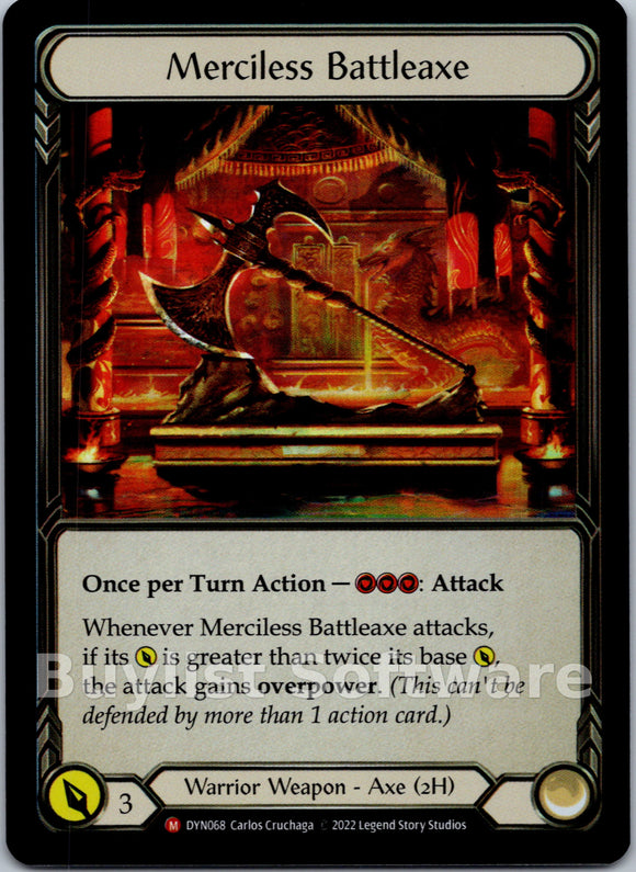 Merciless Battleaxe [DYN068] [Dynasty]