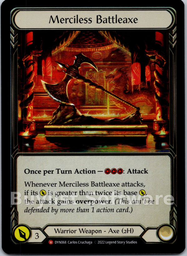 Merciless Battleaxe [DYN068] [Dynasty]