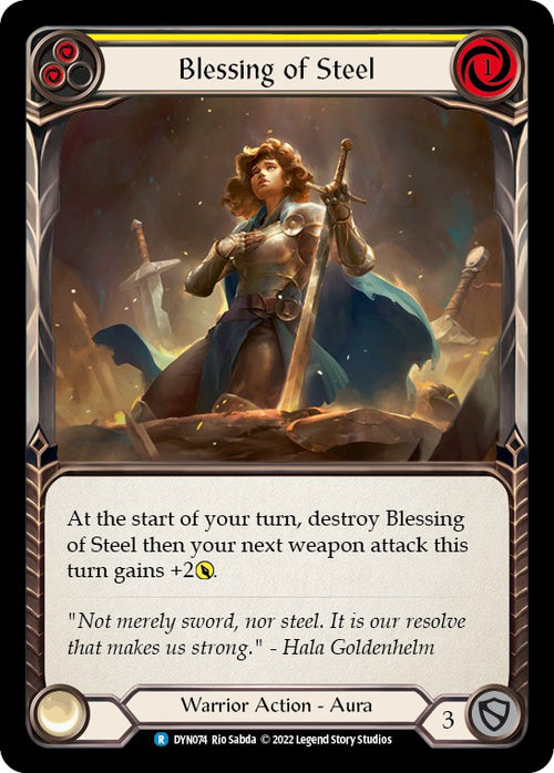 Blessing of Steel (Yellow) [DYN074] [Dynasty]