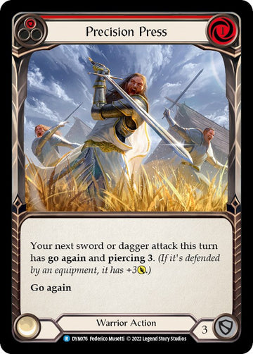Precision Press (Red) [DYN076] [Dynasty]