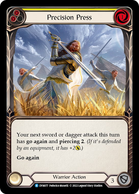 Precision Press (Yellow) [DYN077] [Dynasty]