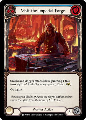 Visit the Imperial Forge (Blue) [DYN087] [Dynasty] Rainbow Foil